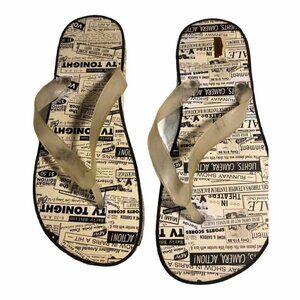 🛒 $9 Relic Women's  Printed Flip Flop Slipper Size 8